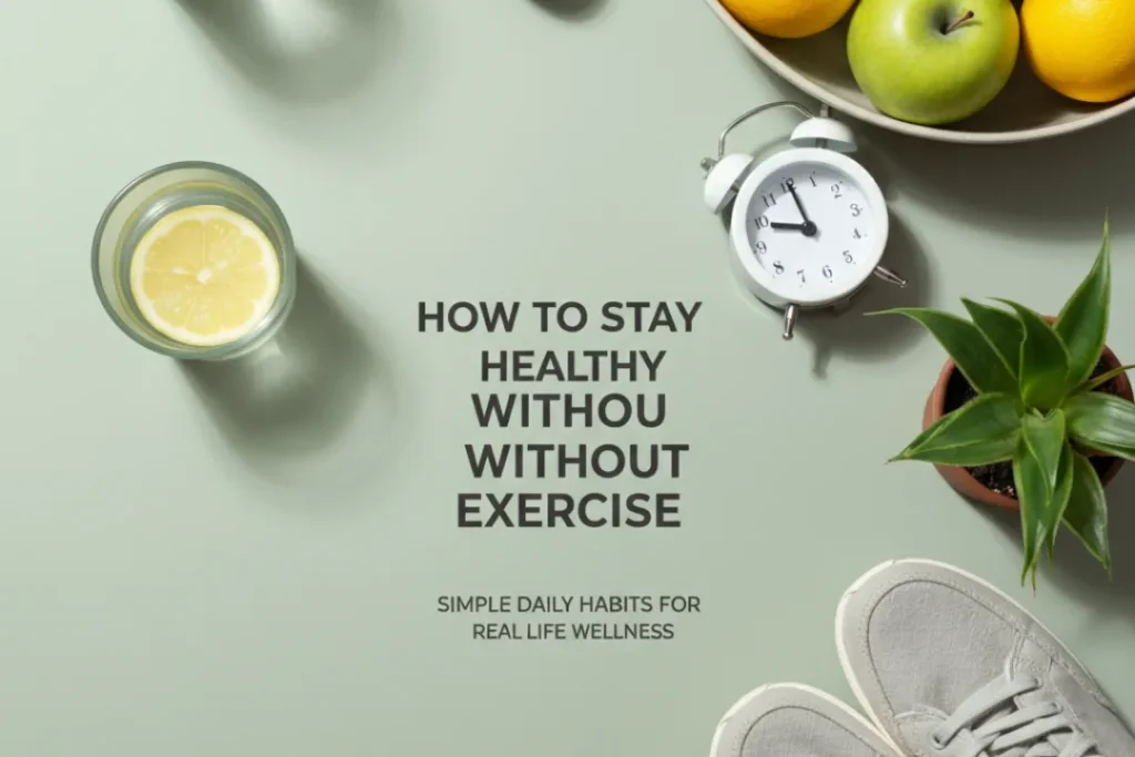 How to Stay Healthy Without Exercise How to Stay Healthy Without Exercise